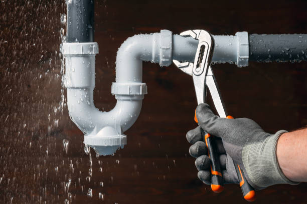 Professional Drain Cleaning technician working in Lake Delton, WI